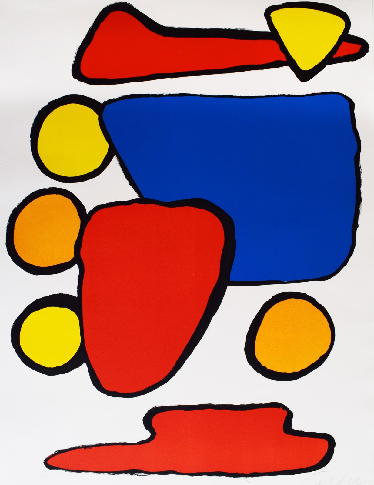 ALEXANDER CALDER, Stone Age, 1969/70