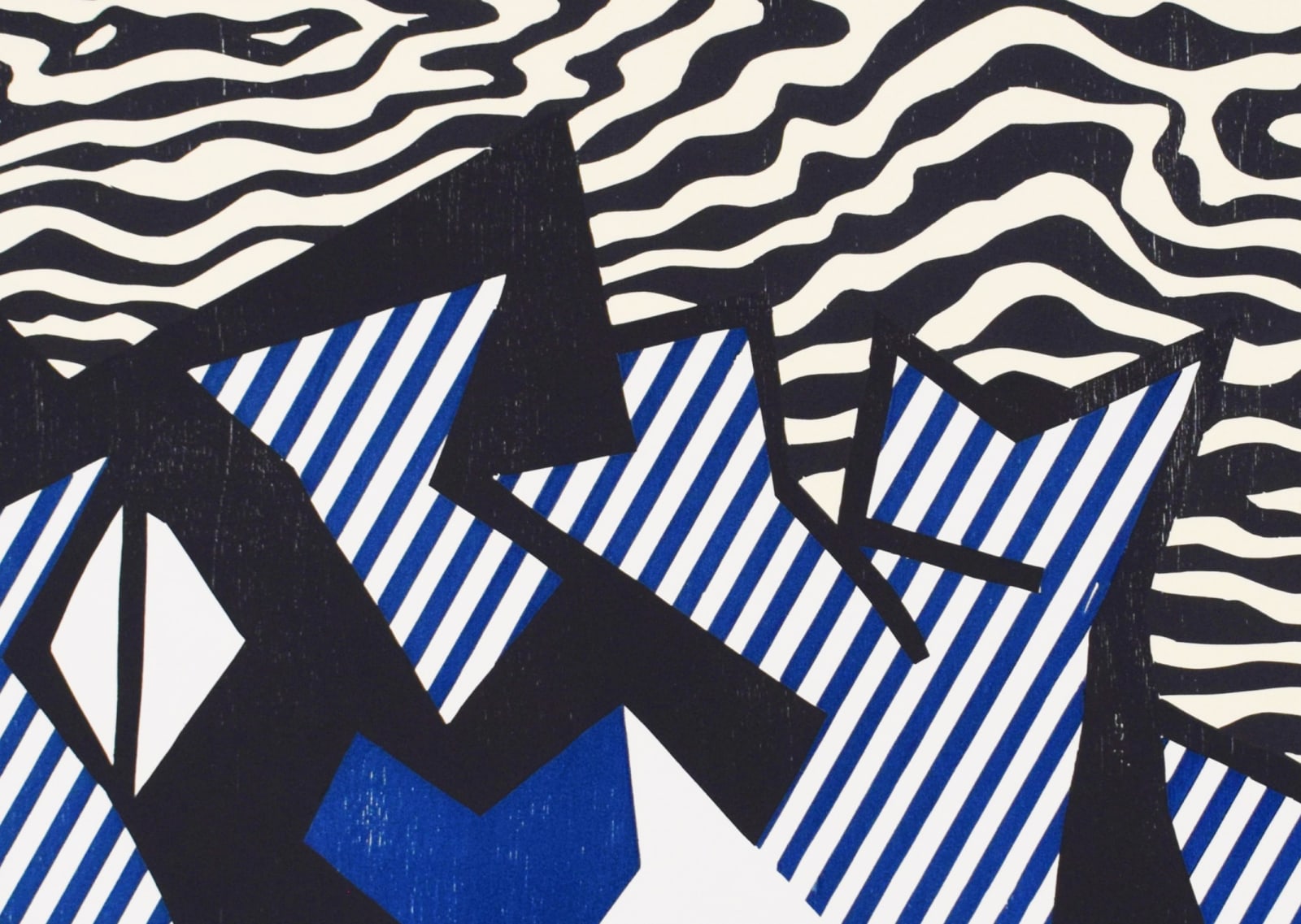 ROY LICHTENSTEIN, Morton A. Mort, from: Expressionist Woodcut Series, 1980