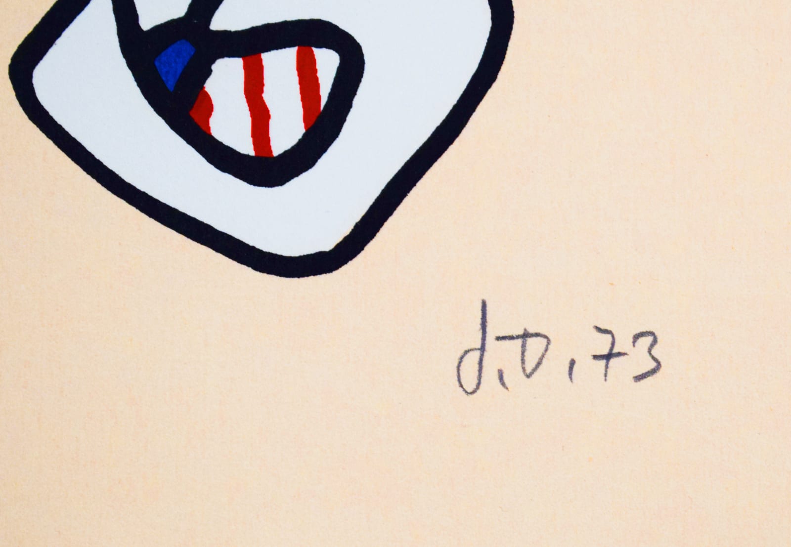 JEAN DUBUFFET, Courtship, from: Herne’s Notebook | Parade Nuptiale: Cahiers de l’Herne, 1972/73