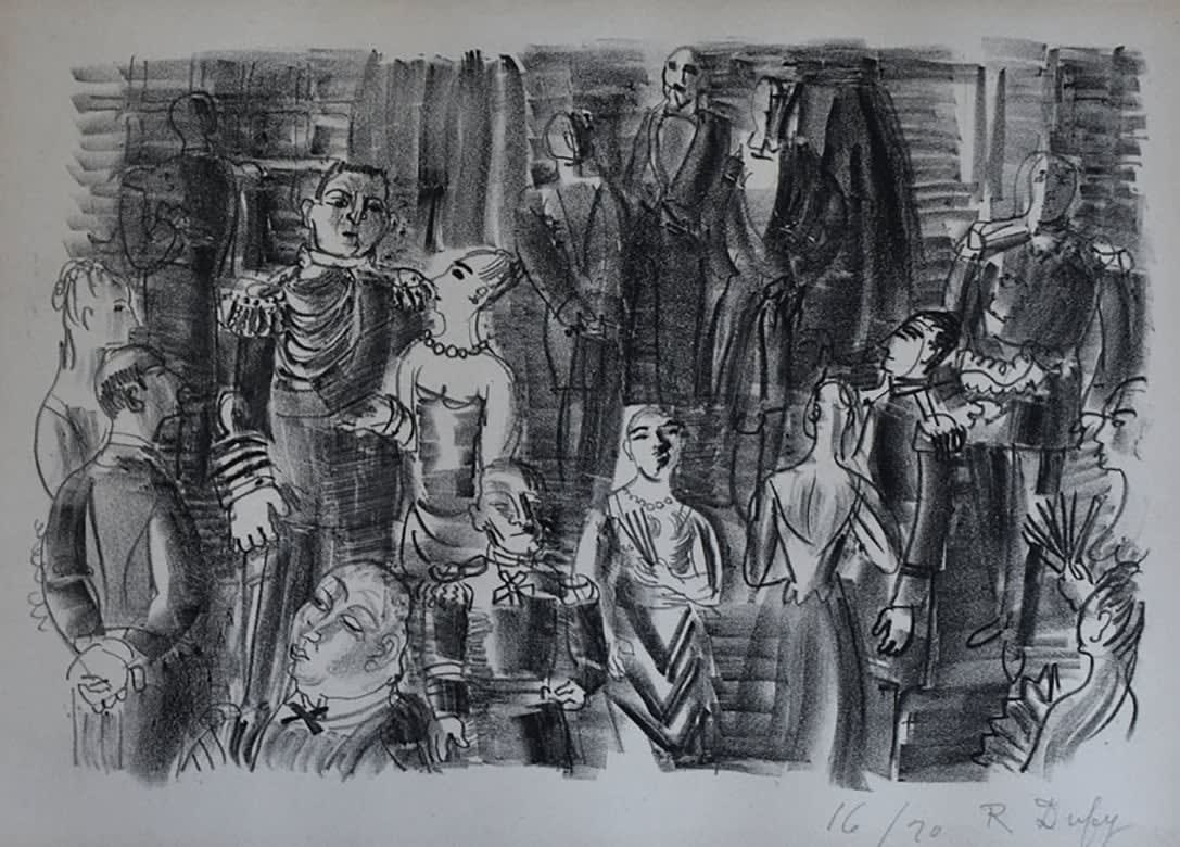 RAOUL DUFY, The Admiral’s Ball | Le Bal chez l'amiral, ca. 1925