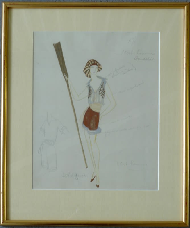 JOSÉ ZAMORA, Gondolier