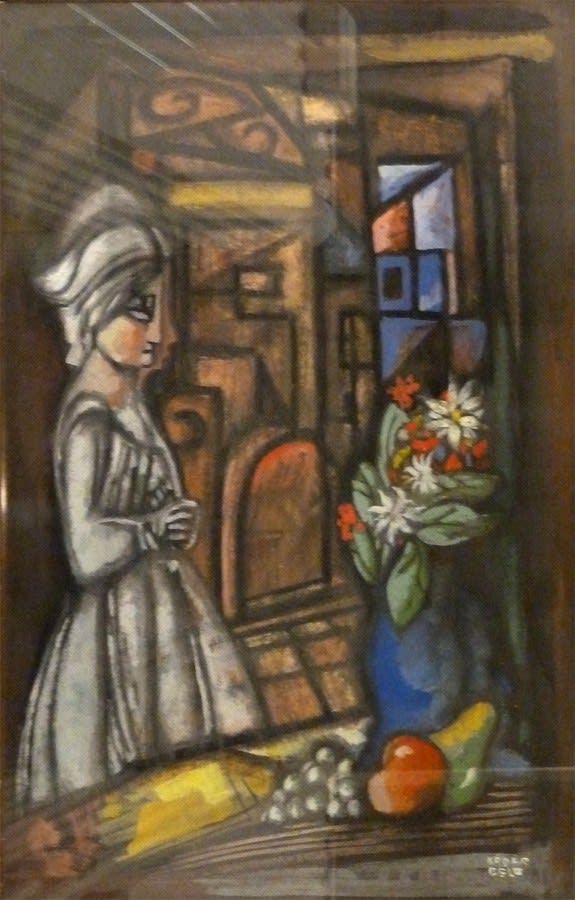 BÉLA KÁDÁR, Woman, Interior and Still life, ca. 1930