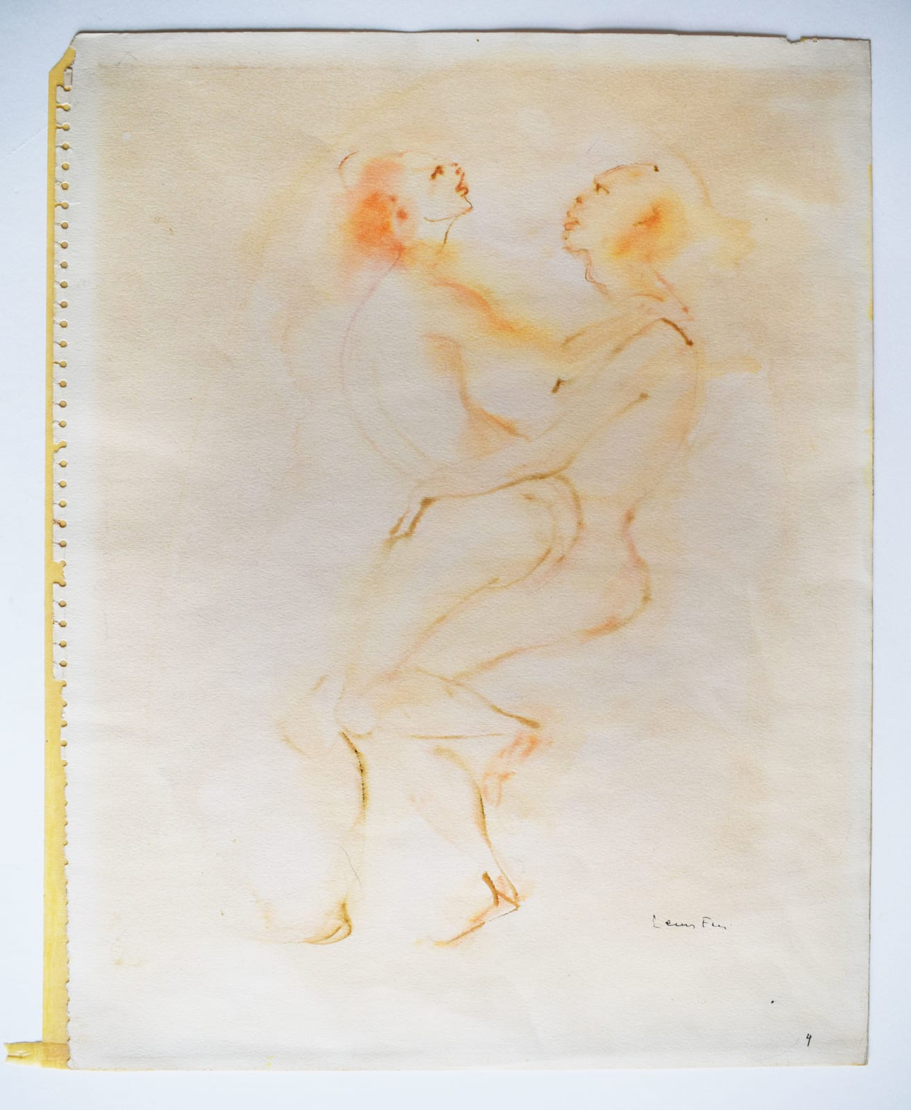 LEONOR FINI, Erotic Couple, 1977