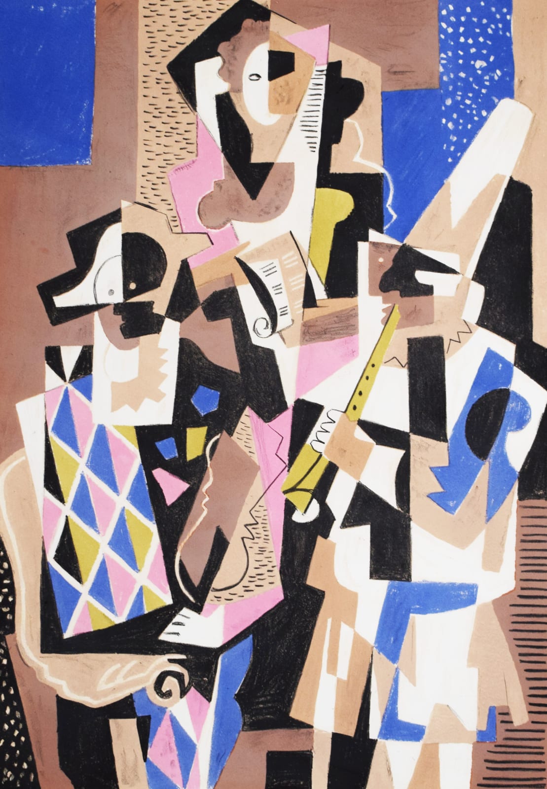 GINO SEVERINI, The Musicians | Les musiciens, 1955