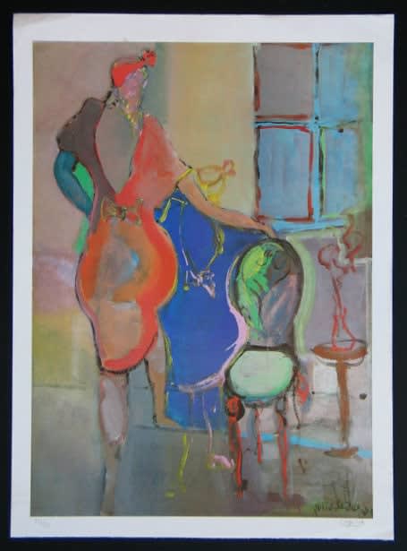 ISRAELI, Woman in Red Standing
