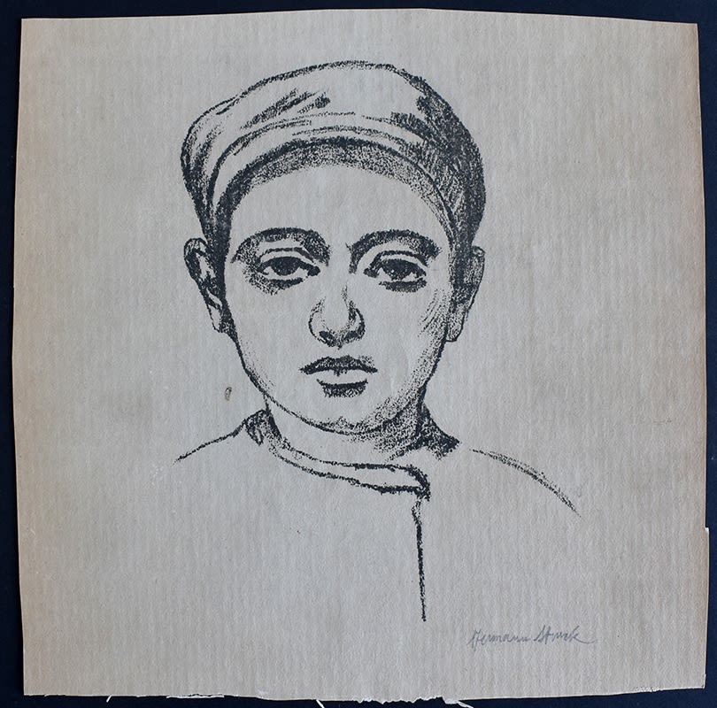 HERMANN STRUCK, Samuel Meir, from: Jewish Boys of the East | Samuel Meir: Ostjüdische Jungen, ca. 1916