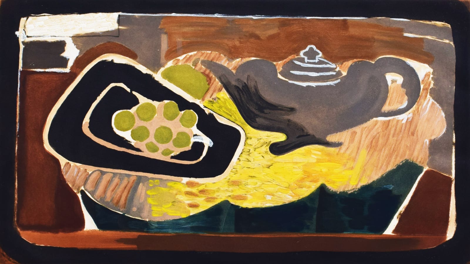 GEORGES BRAQUE (After), Teapot and Grapes | Théière et Raisin, ca. 1950s