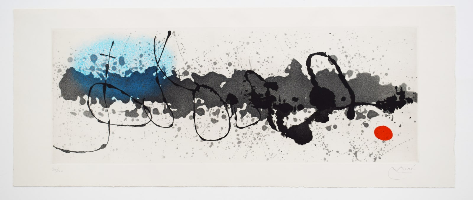 JOAN MIRÓ, Trace on Water | Tracé sur l'eau, 1963