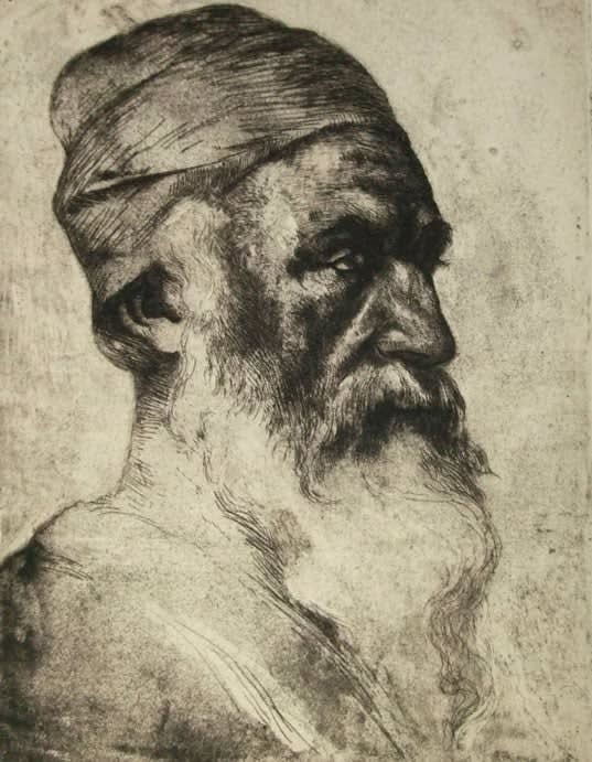 HERMANN STRUCK, Persian Jew, ca. 1905