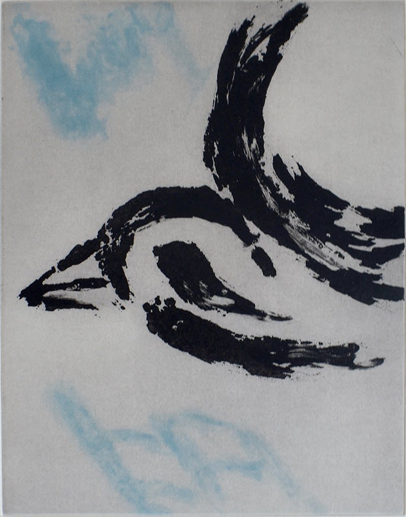 VICTOR MIRA, Pájaro [Bird], from: 12th Anniversary Galeria Joan Prats 1976-88 Portfolio, 1988
