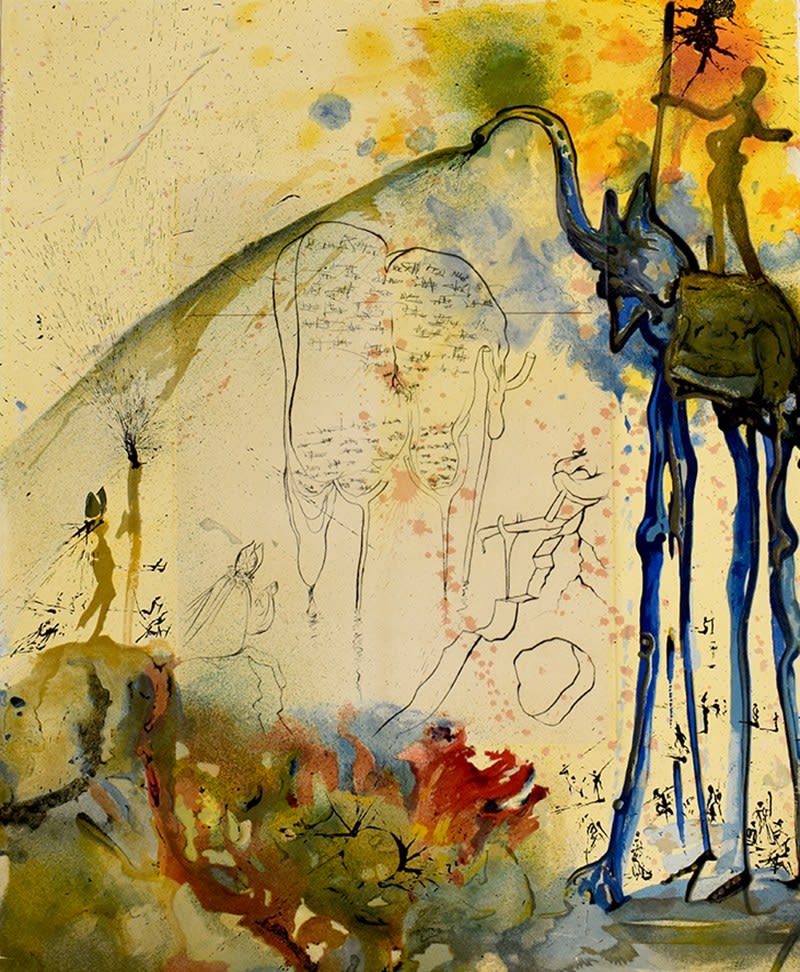 SALVADOR DALÍ, Moses and Monotheism, 1974/75