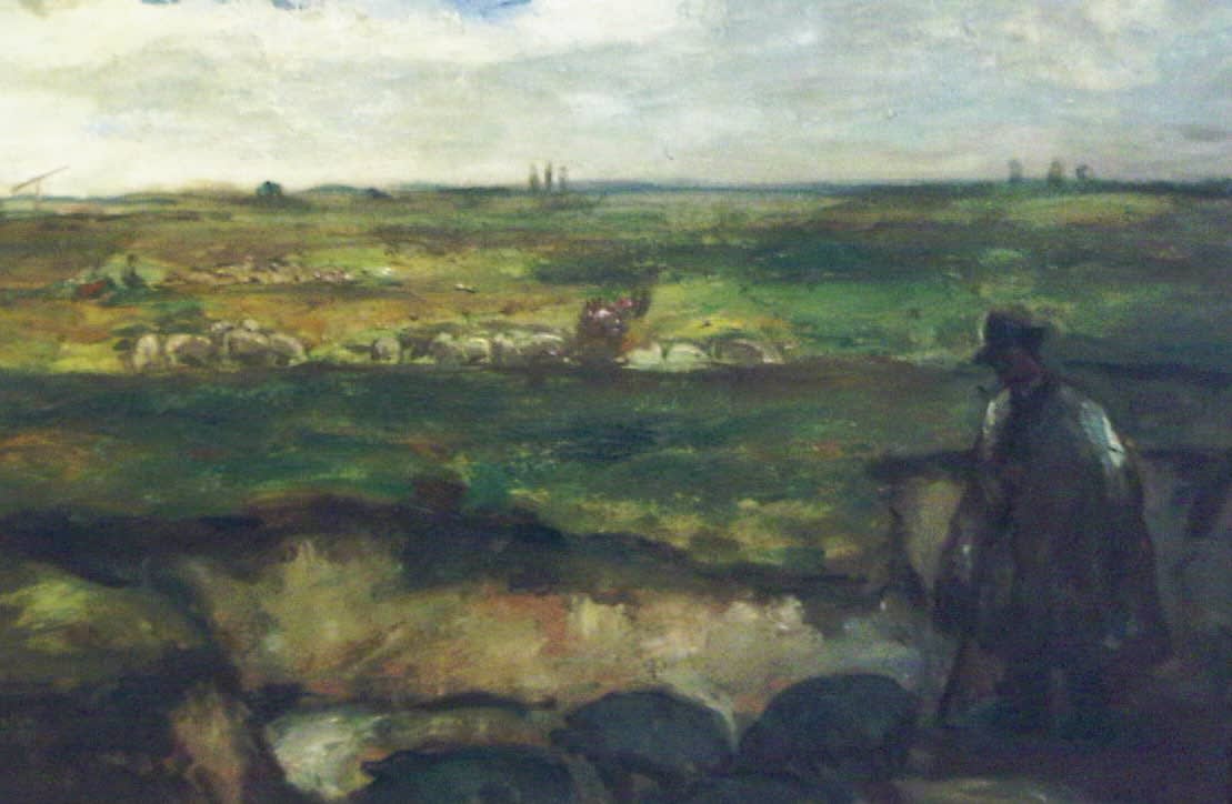 BELA IVANYI GRÜNWALD, Disznópásztor / The Shepherd, circa 1922-25, 1922