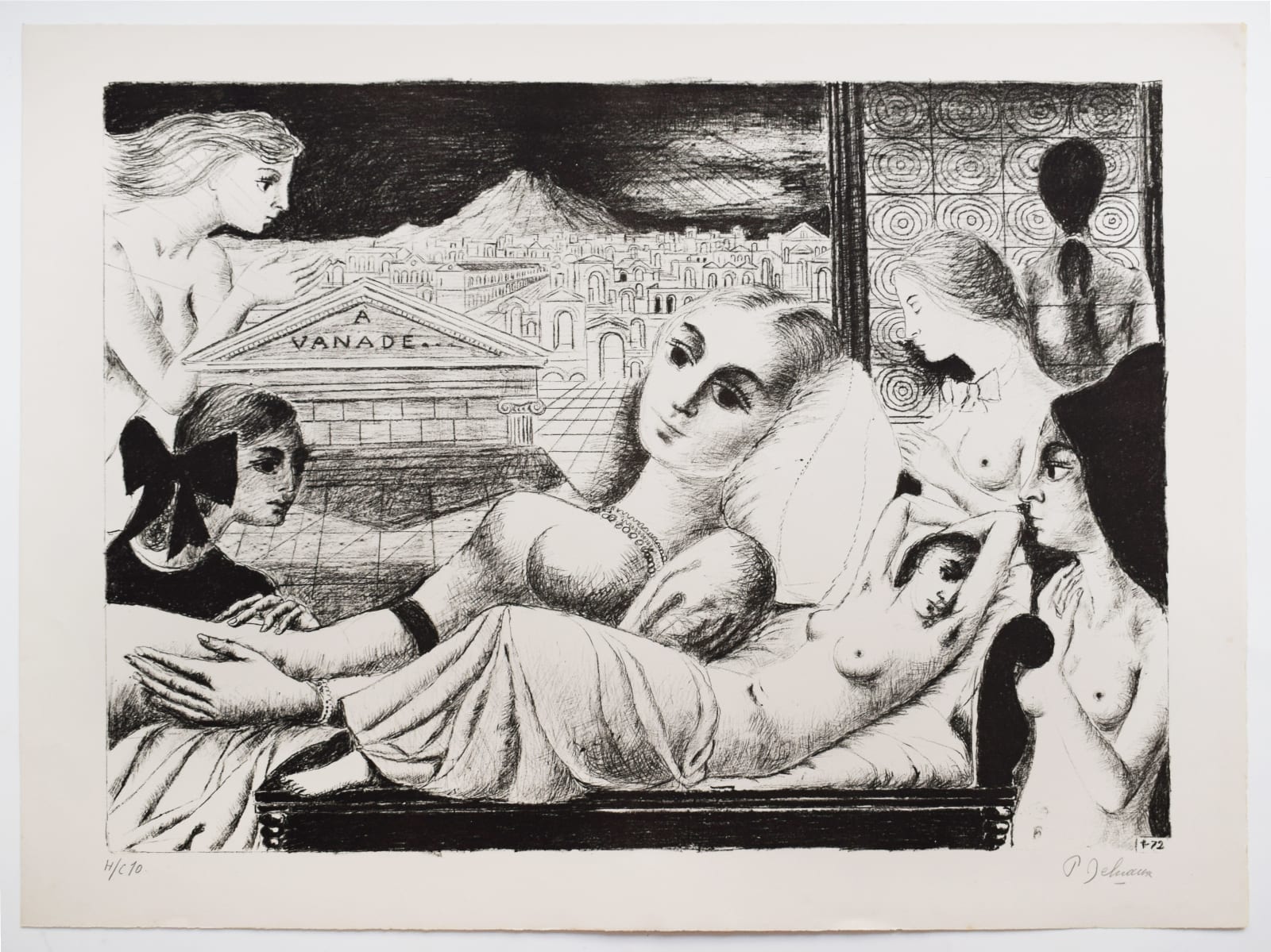 PAUL DELVAUX, Vanade (Vanity) | Vanadé, 1972