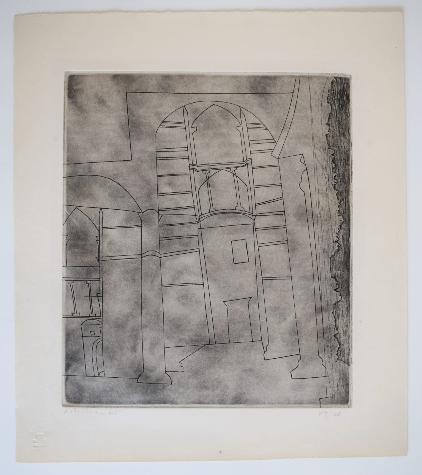 BEN NICHOLSON, Siena [Large Version], 1965