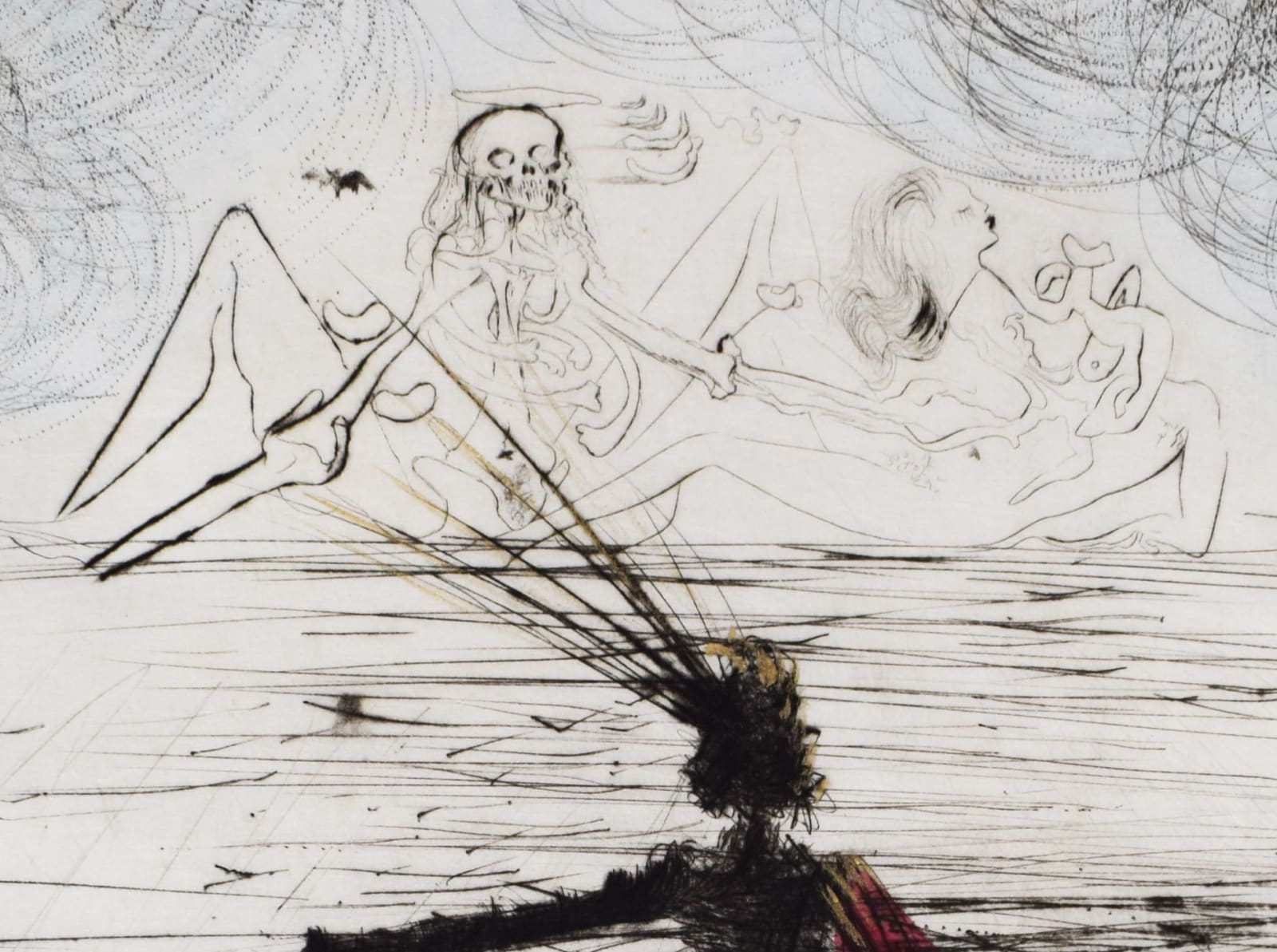 SALVADOR DALÍ, Kneeling Knight, from: Faust (Walpurgis Night), 1968/69