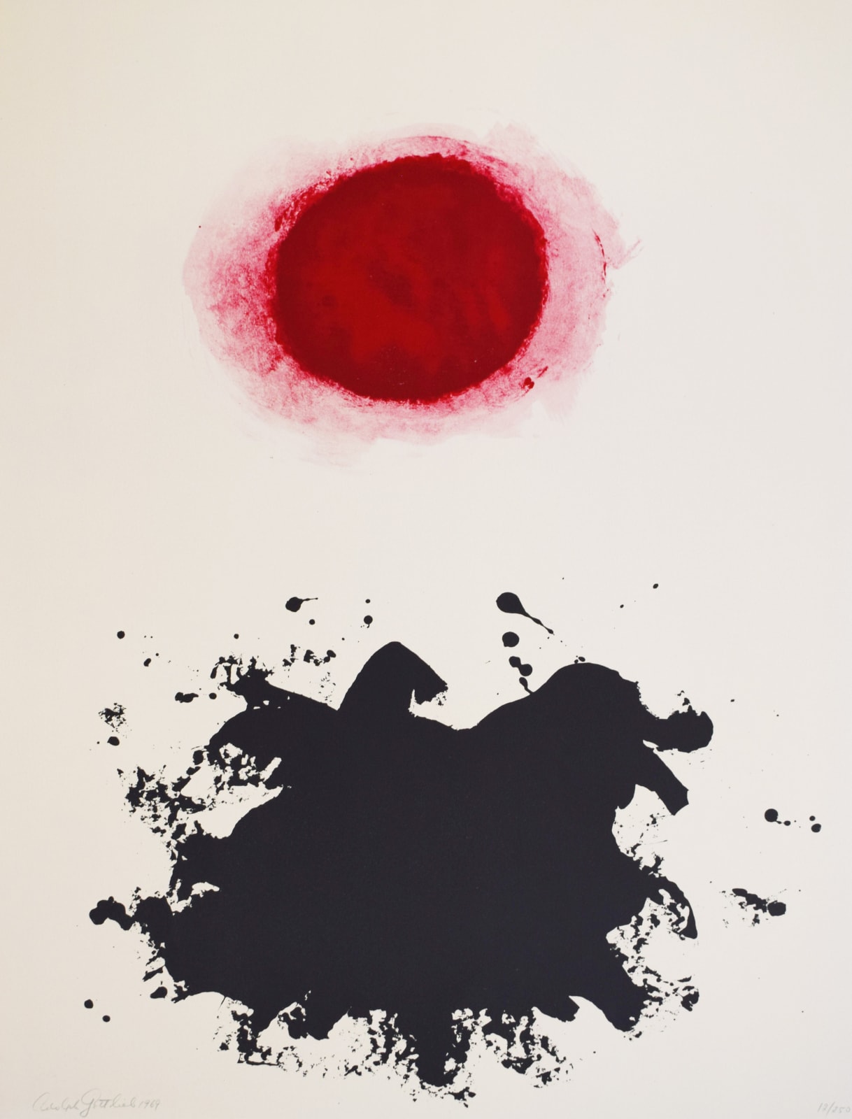 ADOLPH GOTTLIEB, Untitled, from: Flight, 1969/71