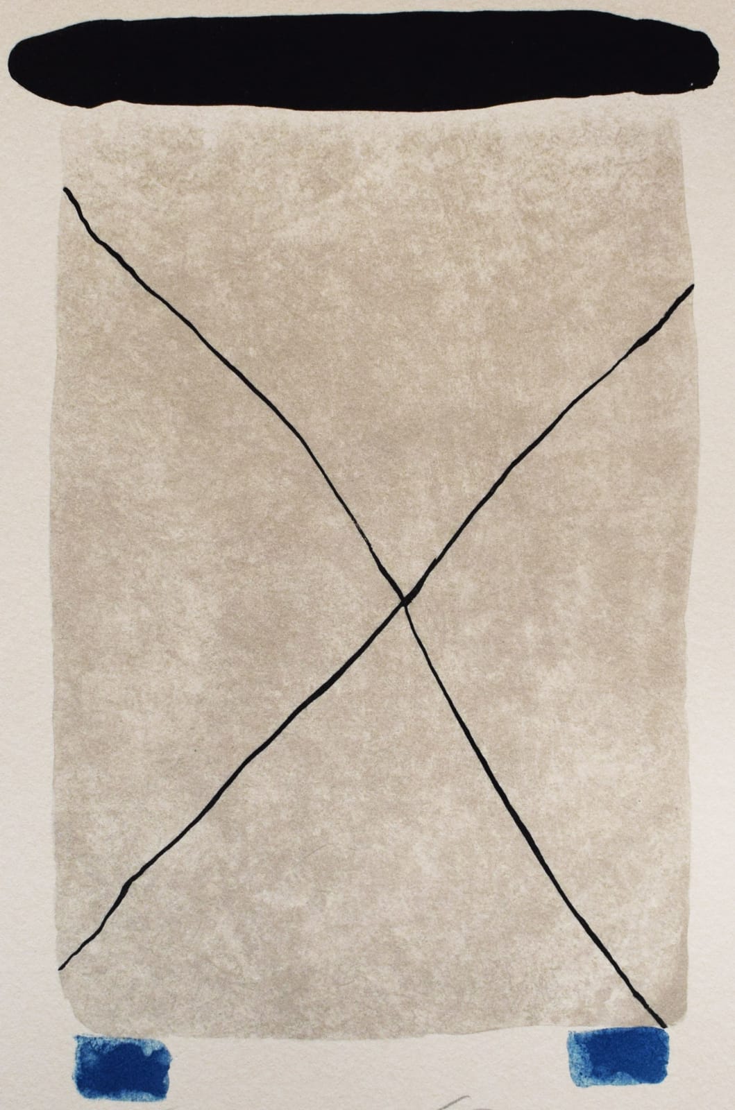GIUSEPPE SANTOMASO, Homage to Hans Arp, circa 1970s