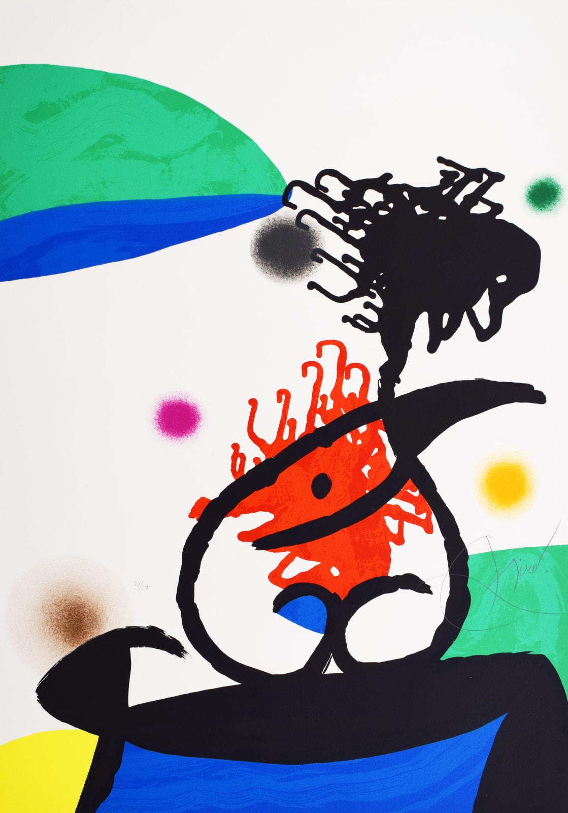 JOAN MIRÓ, Northern Mandarin | Mandarin du Nord, 1976