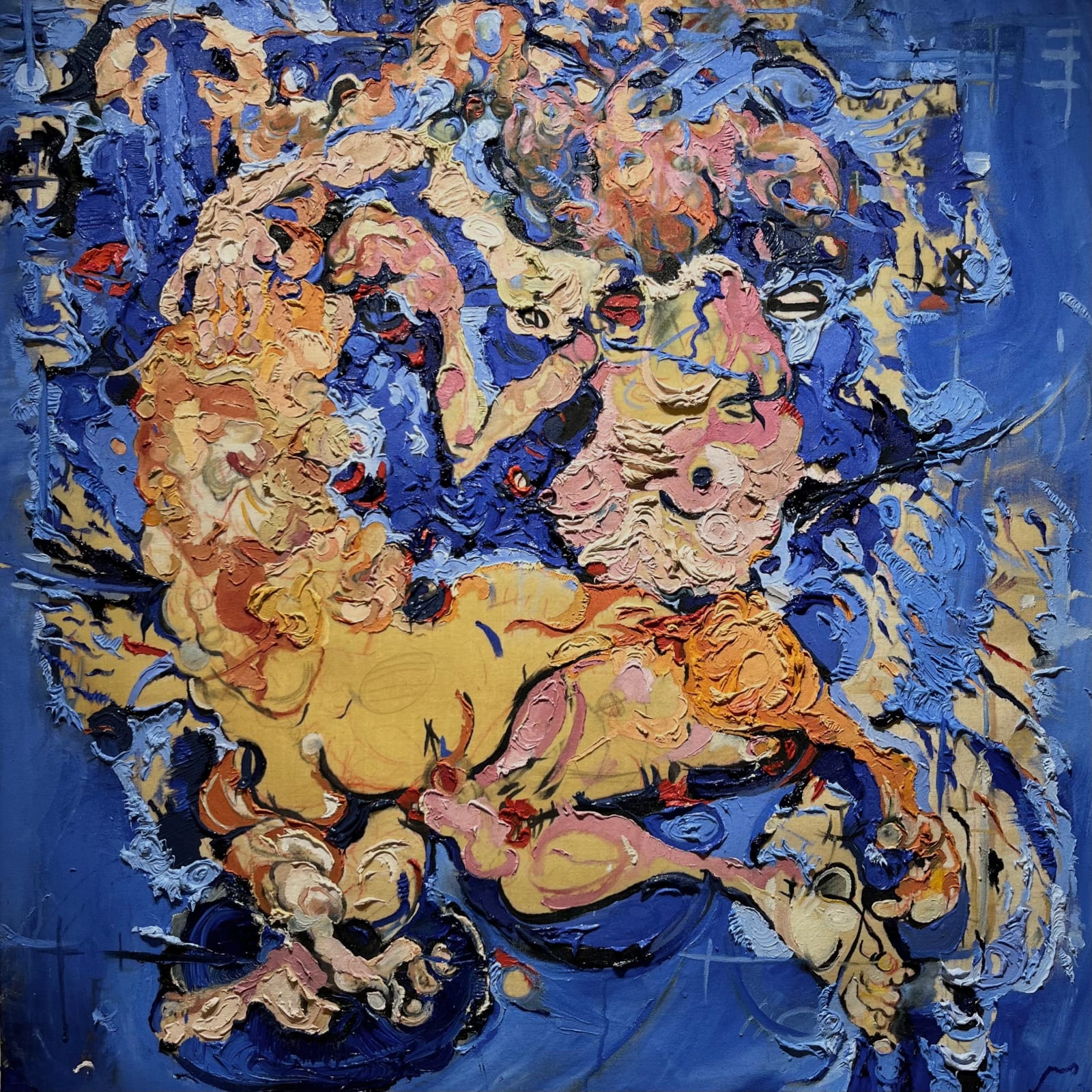 Joanna van Son, Blue III, 2022