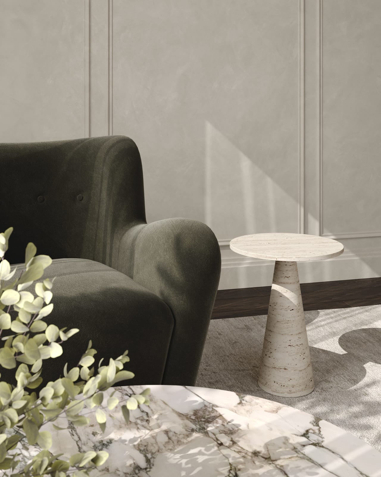 Collection Noir, Ria Side Table, 2024