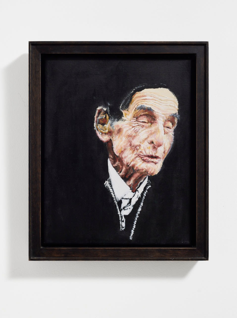 Clare Shenstone, Study of Speaker's Head with Eyes Closed, 2007