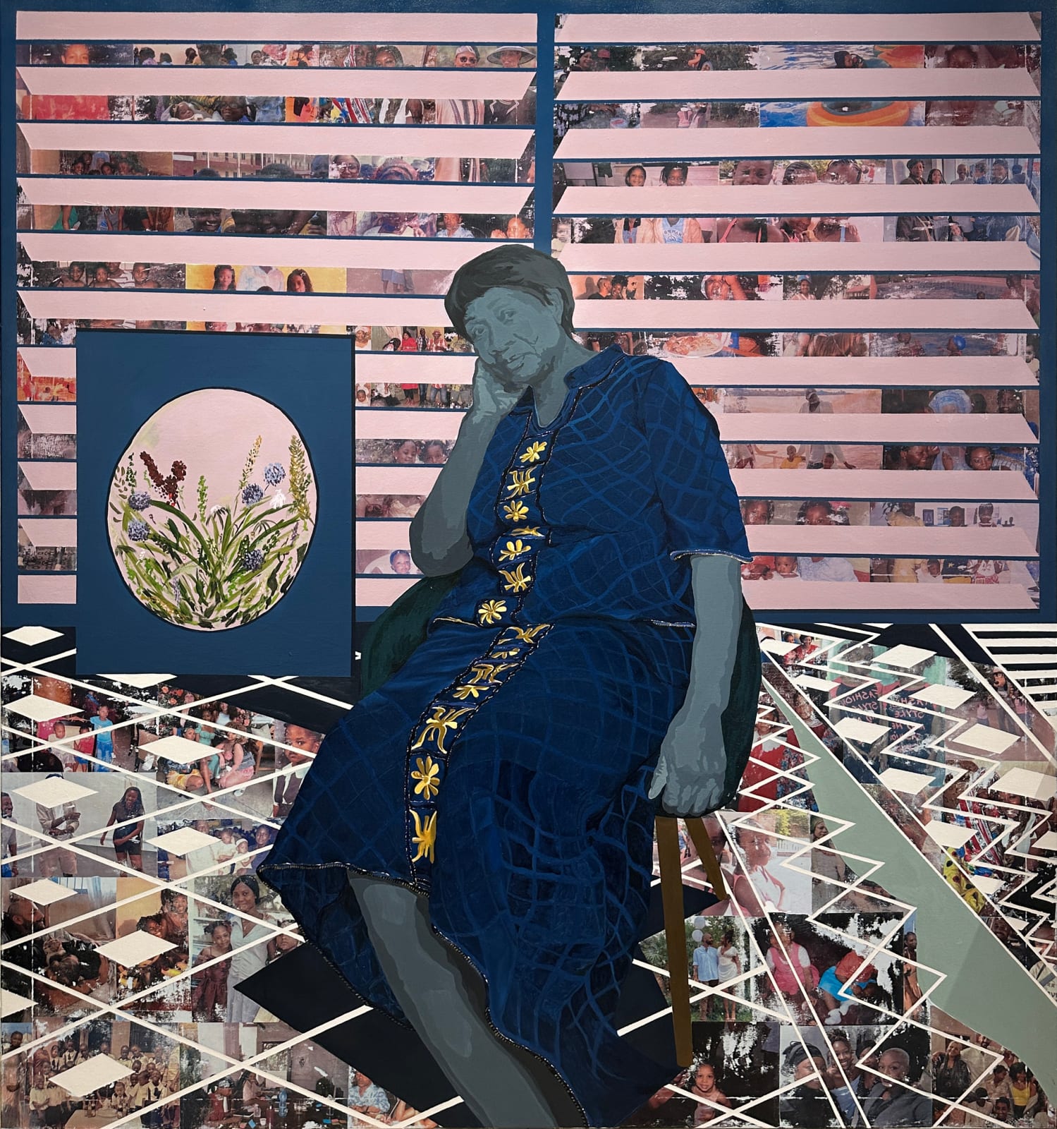 Ofunne Azinge, Emma's Mom, Carmen Photographed at Home in London, 2025