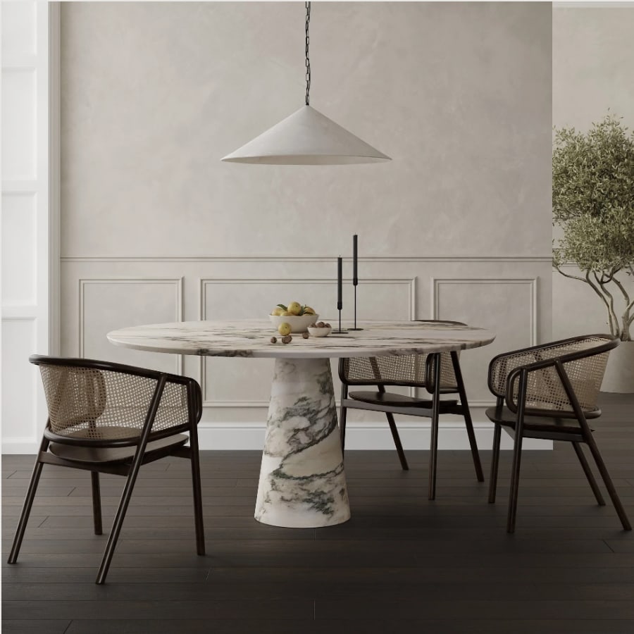 Collection Noir, Roma Dining Table