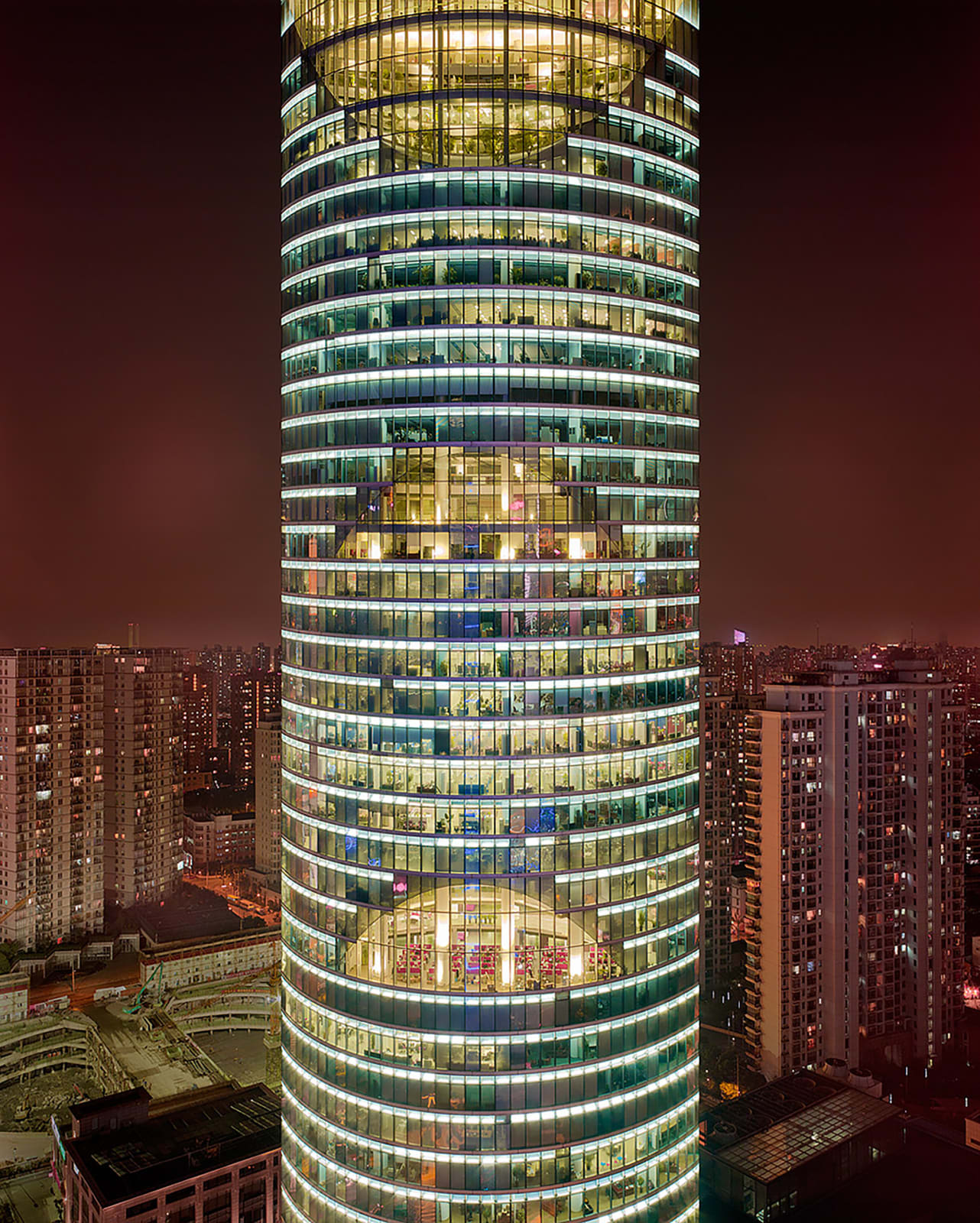 Burdeny office tower Shanghai