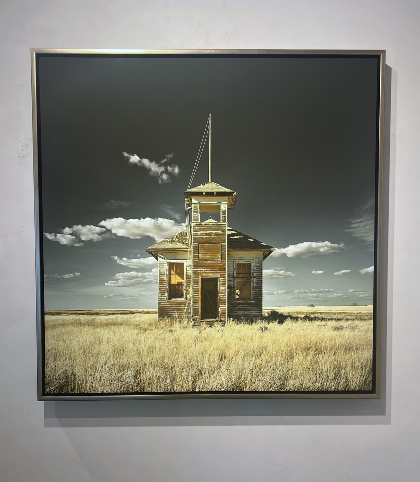 Jim Westphalen installation shop Burnham Schoolhouse view at Gilman Contemporary