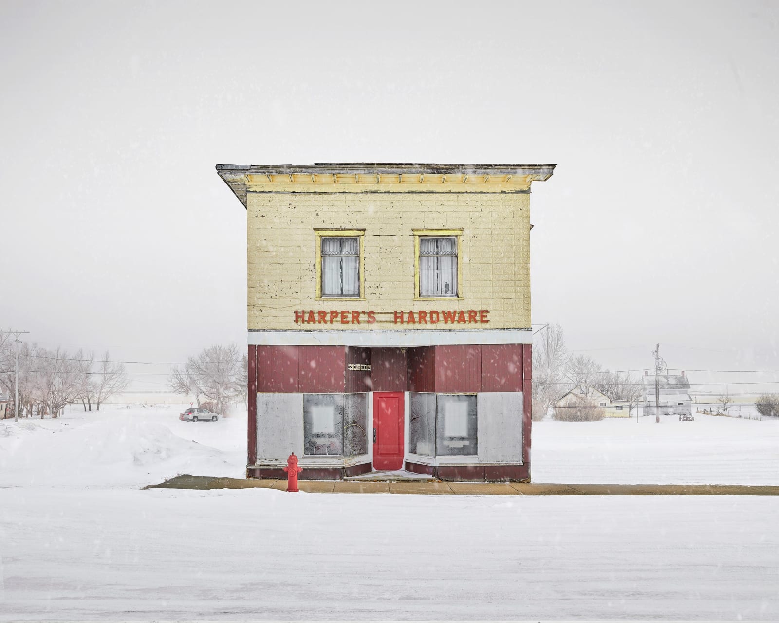 exterior photograph storefront Saskatchewan
