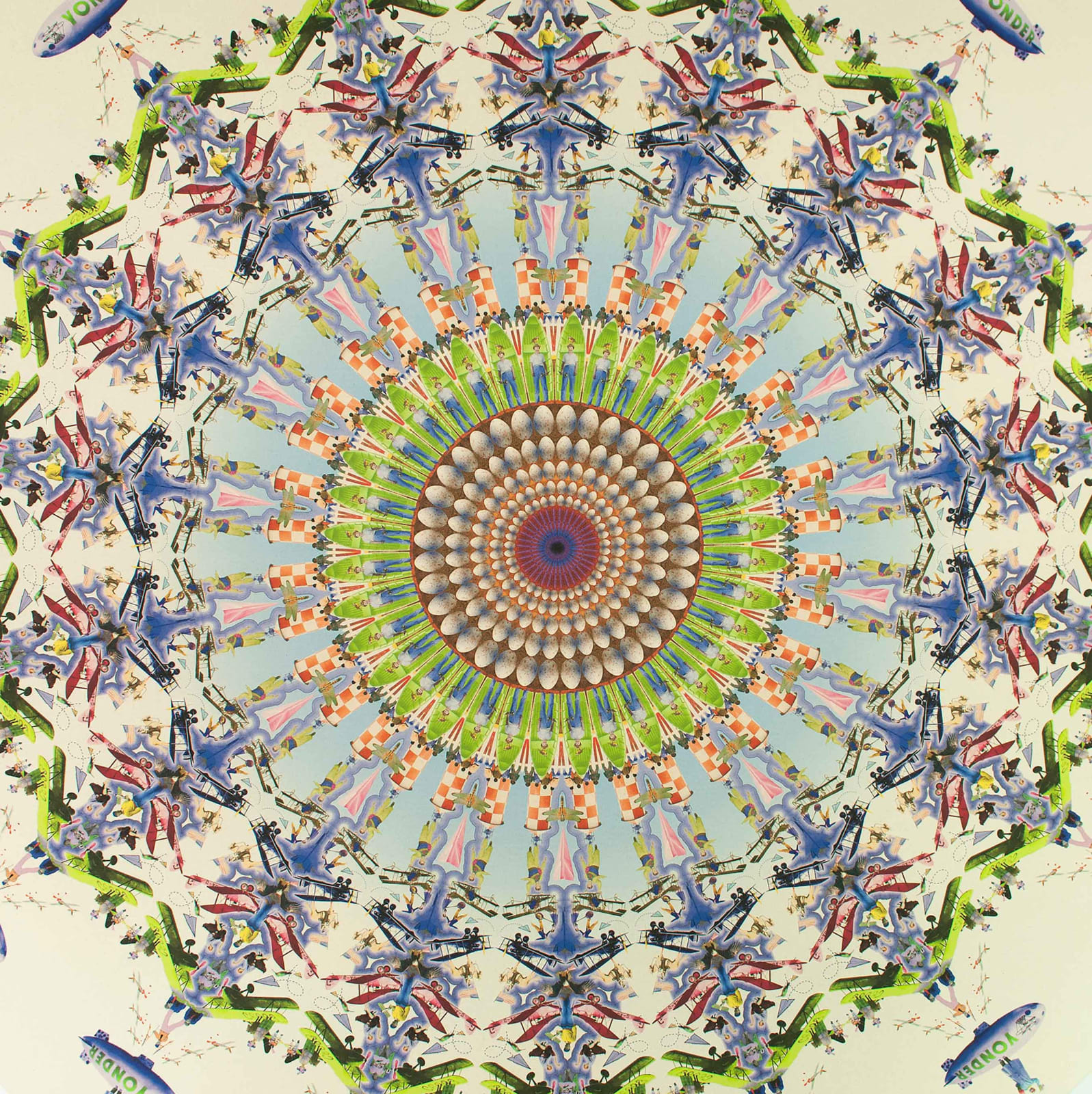 detail of dana hart-stone's painting of planes