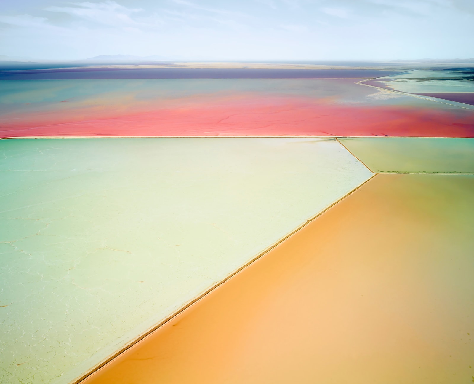 David Burdeny photograph Great Salt Lake aerial
