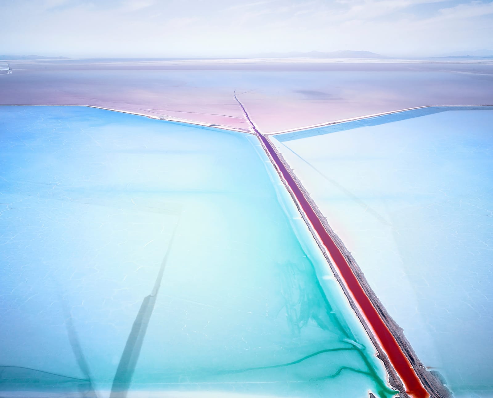 David Burdeny photograph Great Salt Lake aerial
