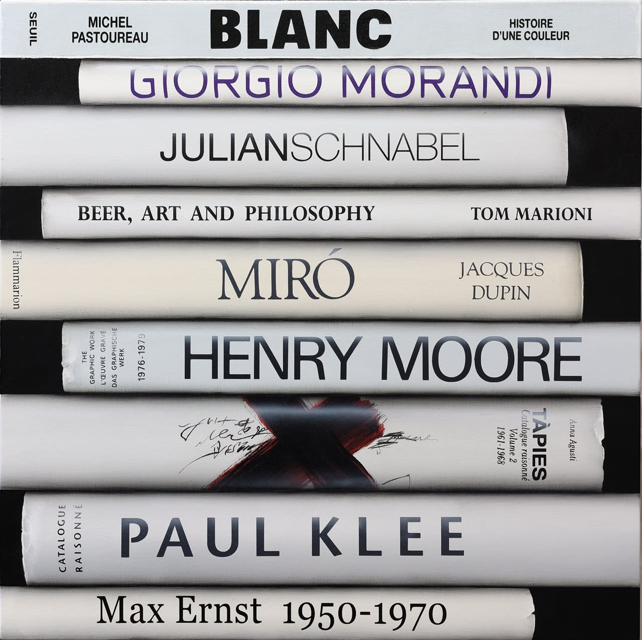 shades of white, photorealist painter, gilman contemporary, art featuring art historu