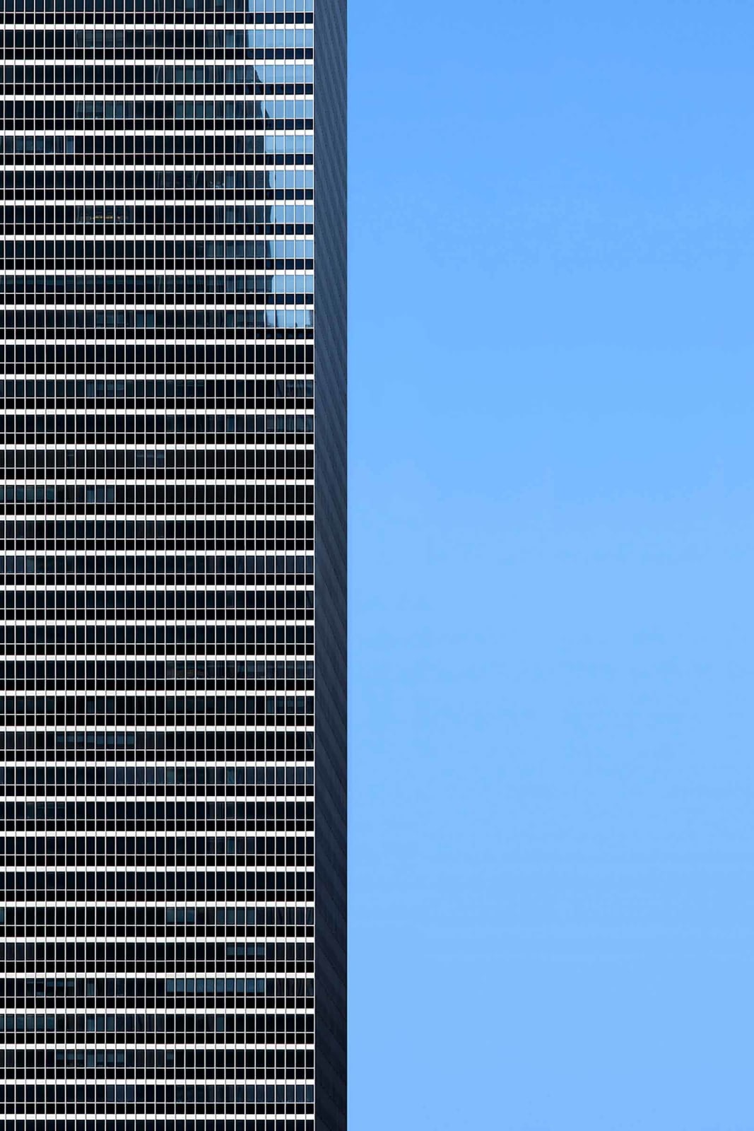 NYC photograph Niv Rozenberg abstract view of New York skyscraper buy here Sun Valley contemporary art Gilman gallery