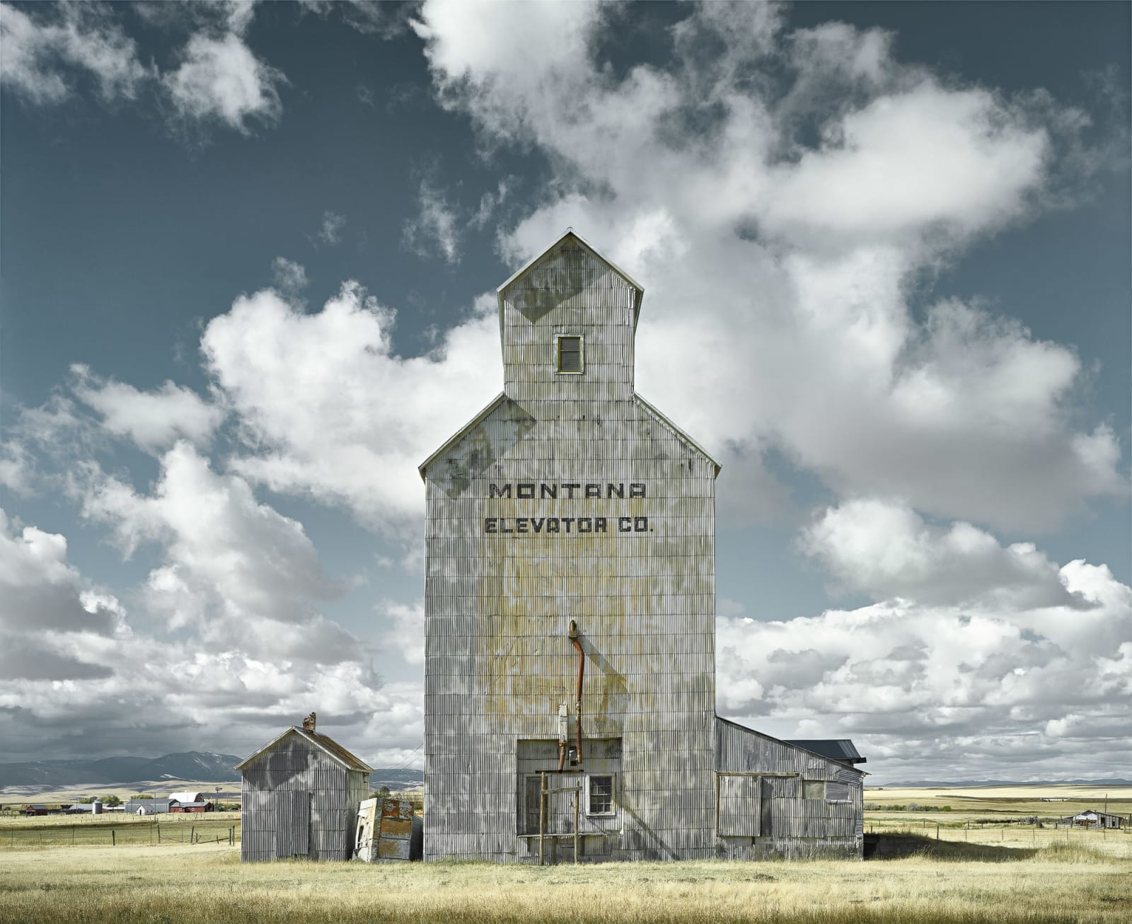 Jim Westphalen photograph gray grain elevator purchase at Gilman Contemporary