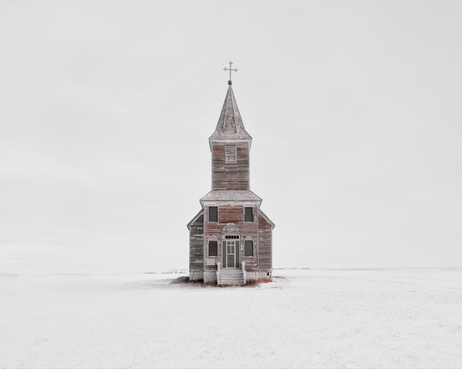 David Burdeny photograph church in snow