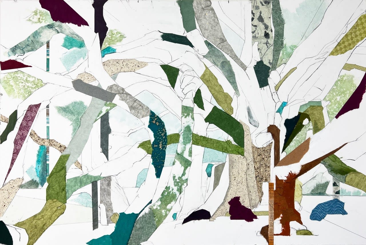 JIll Lear tree collage