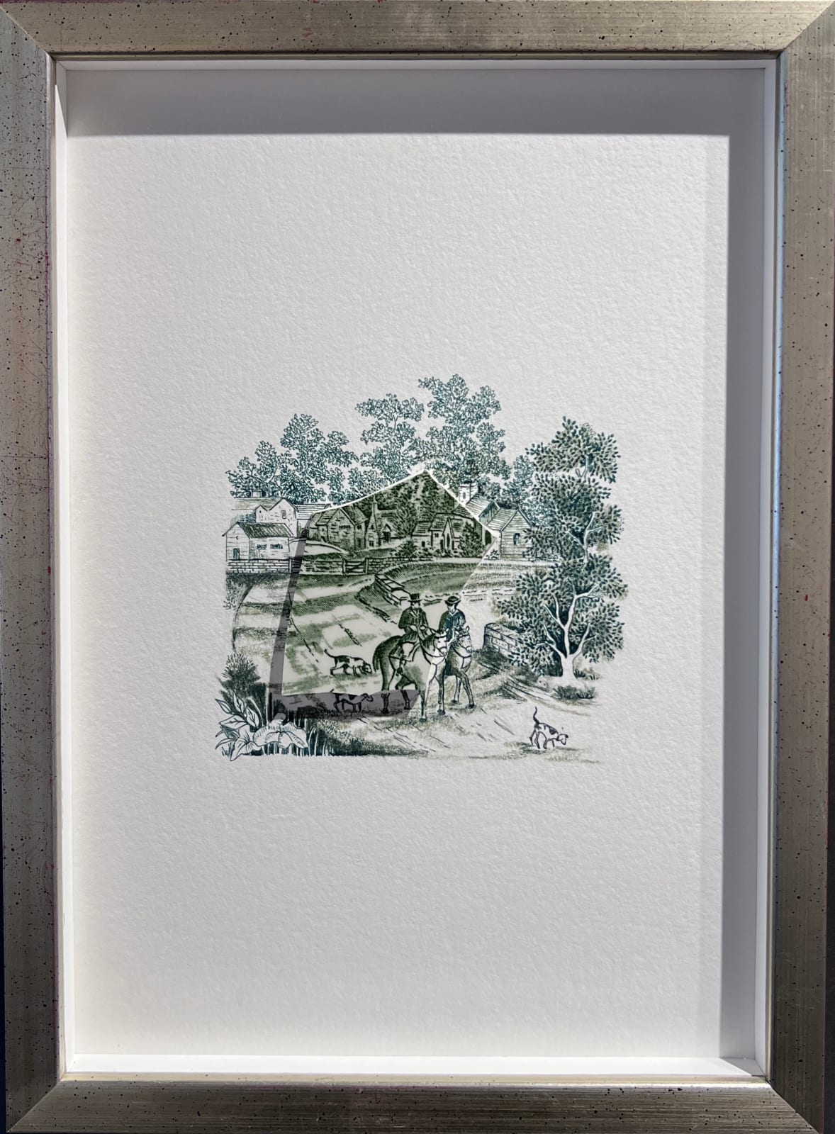 maria ossandon recart reconstruction china paper ink horses riders