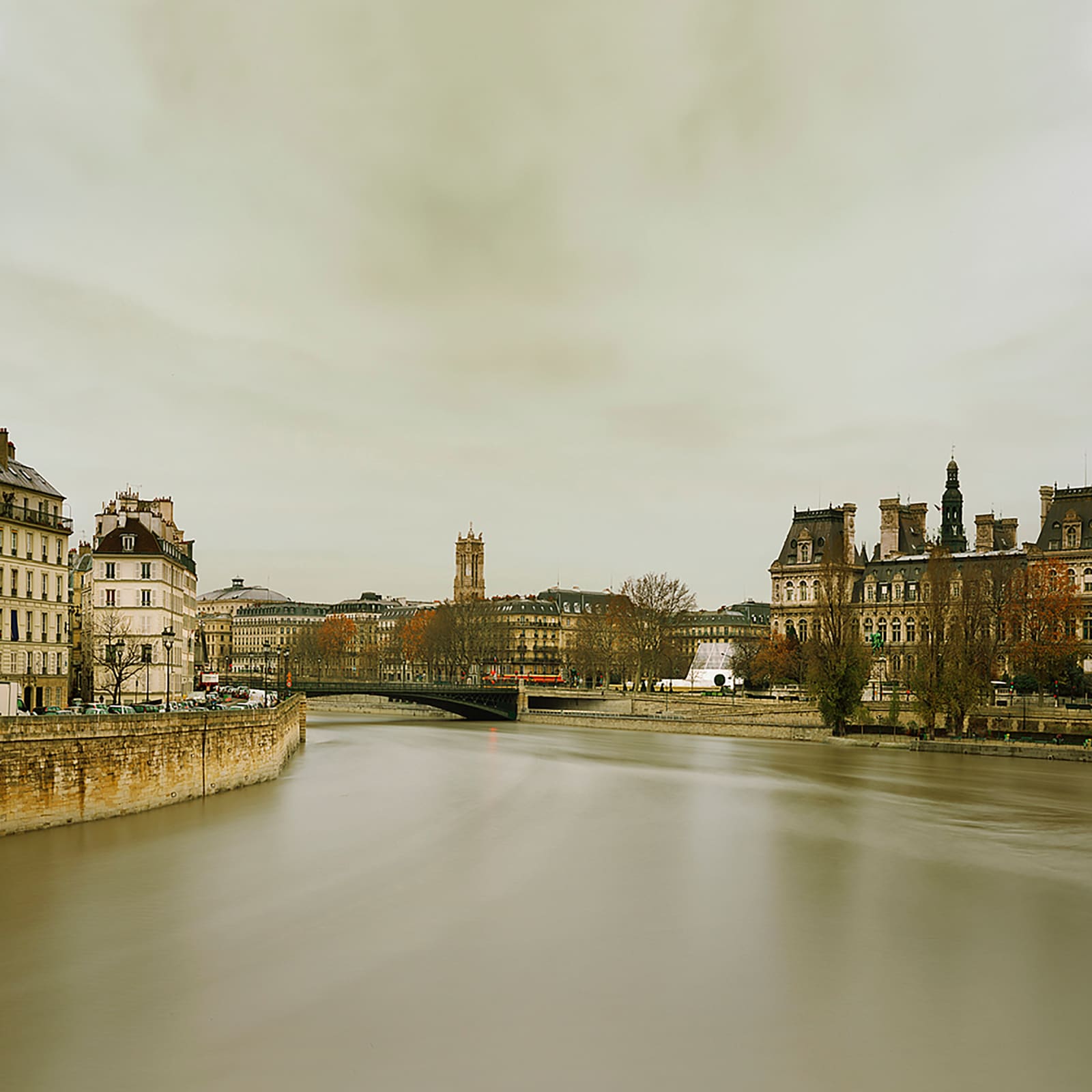 David Burdeny, River Seine from Ponte de Sully, Paris, France