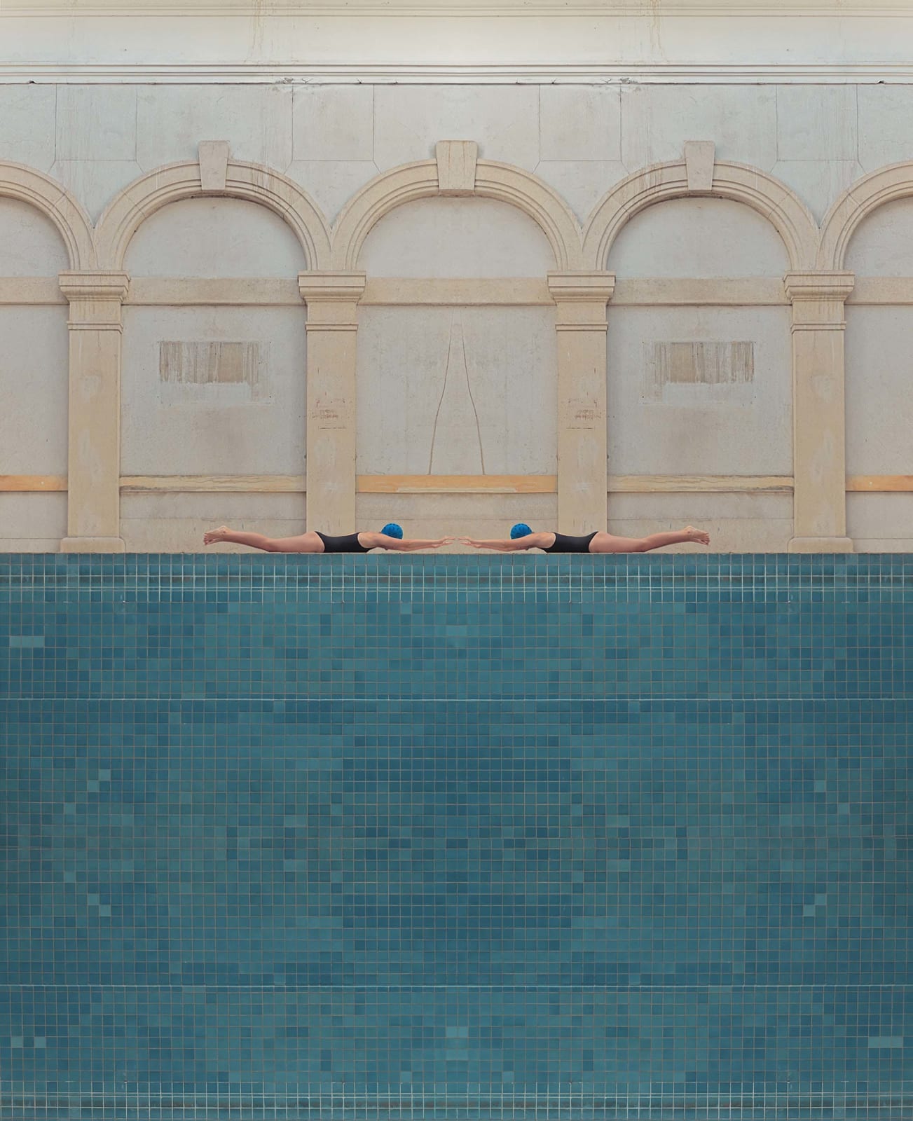 Grossling Slovakia city bath photo Maria Svarbova swimming pool photography Gilman Contemporary Sun Valley art gallery