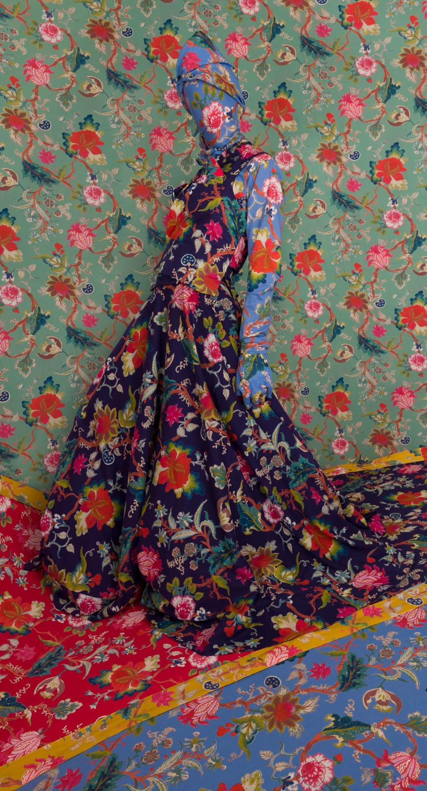 alia ali photograph in fabric wrapped frame yemini bosnian american photographer