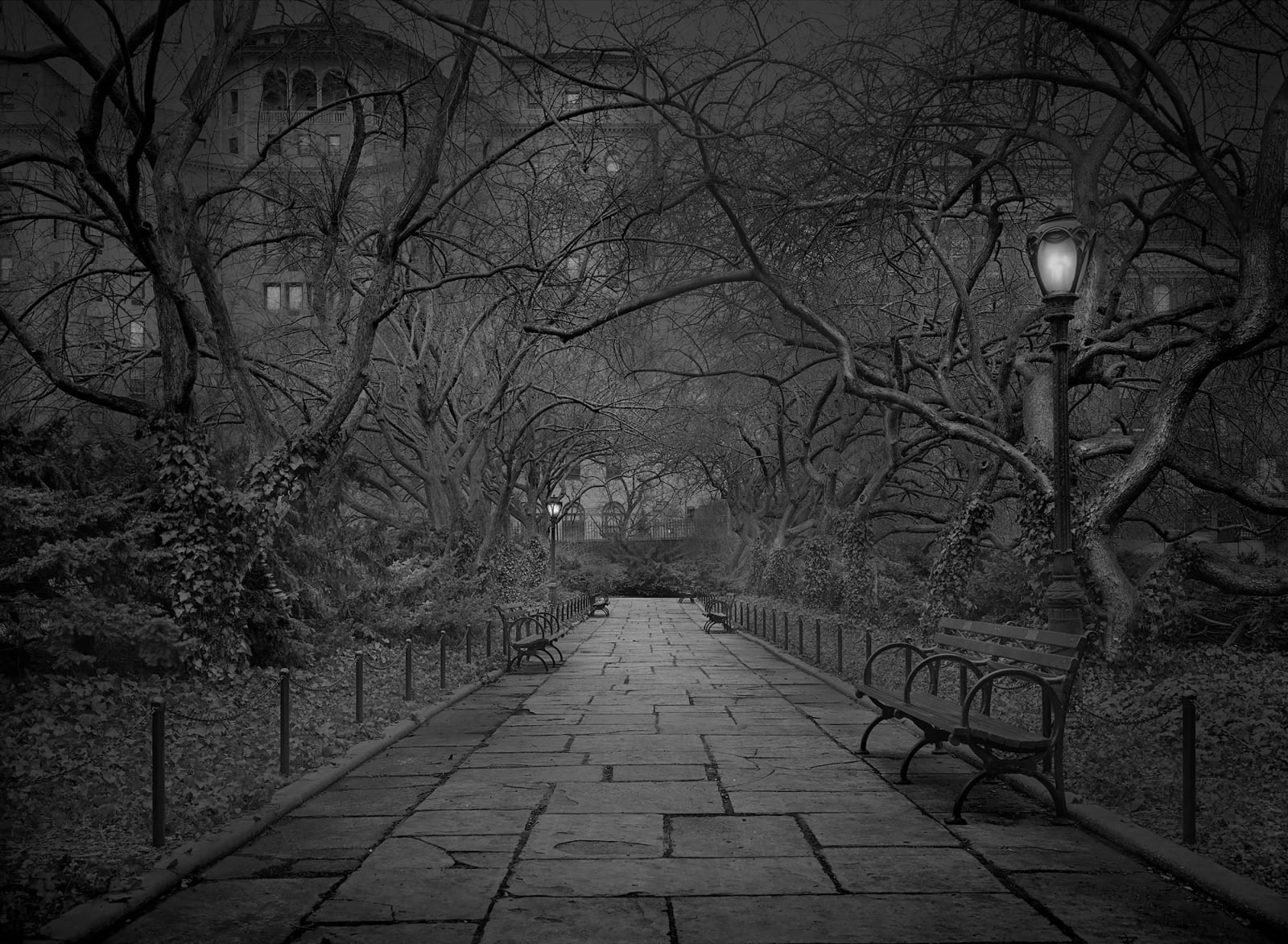 private garden photo by Michael massaia in gramercy park