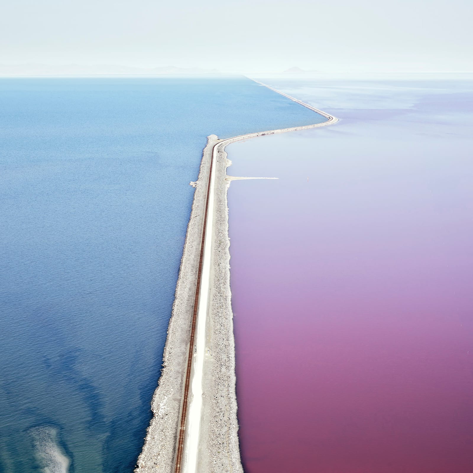 David Burdeny photograph Great Salt Lake aerial