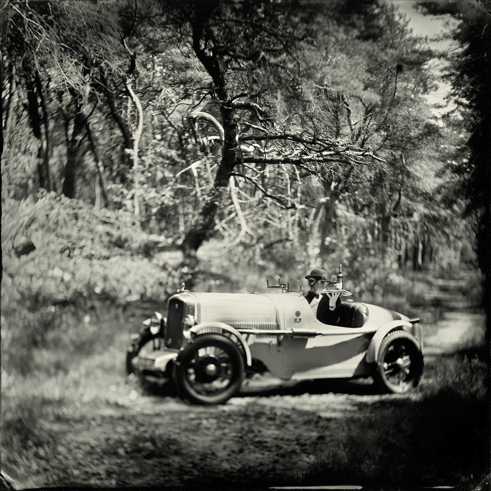 Vintage car photograph Alex Timmermans buy here Gilman Contemporary Sun Valley art gallery