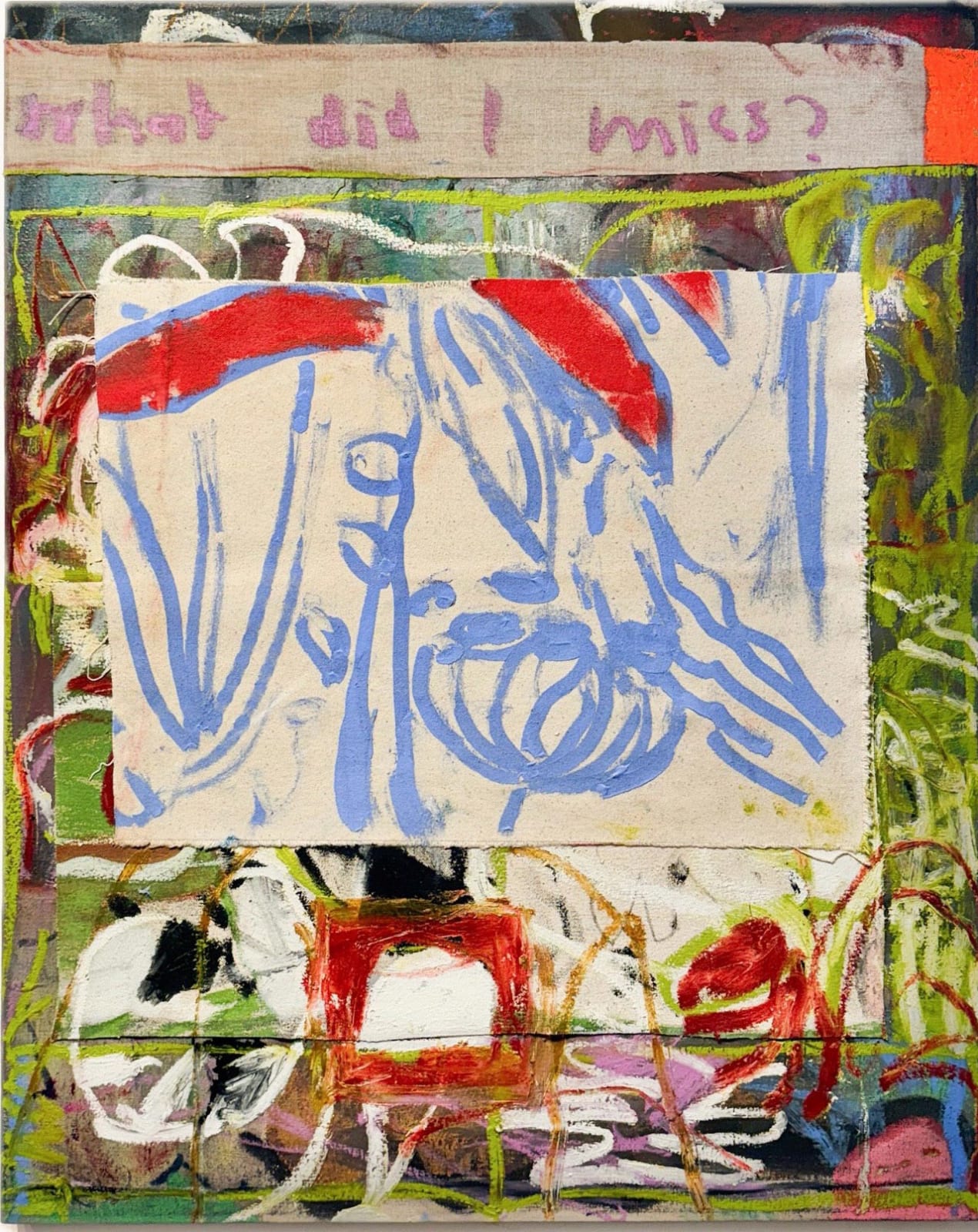 Thai Mainhard Mixed media visit colors abstract Gilman Contemporary