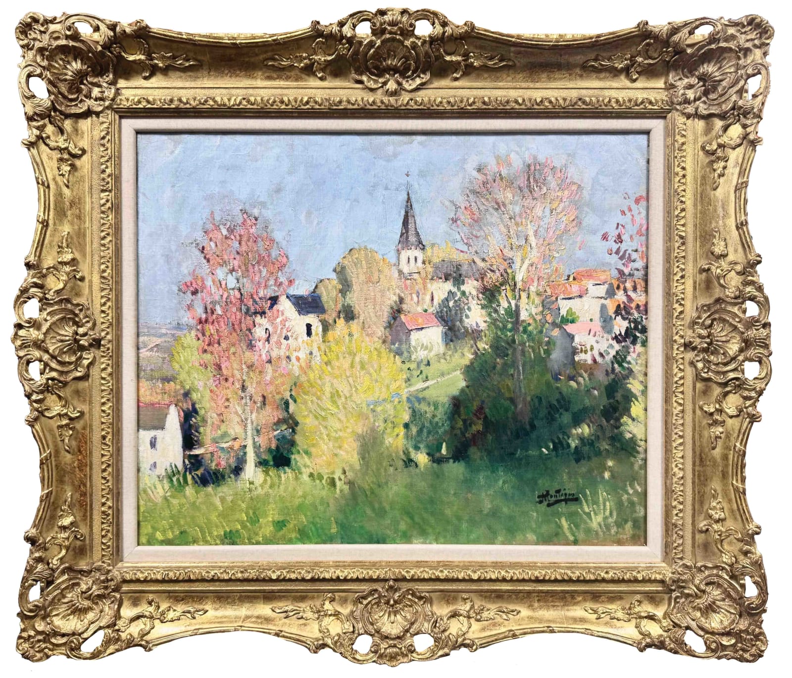 Pierre Eugène Montézin, Vue du Village