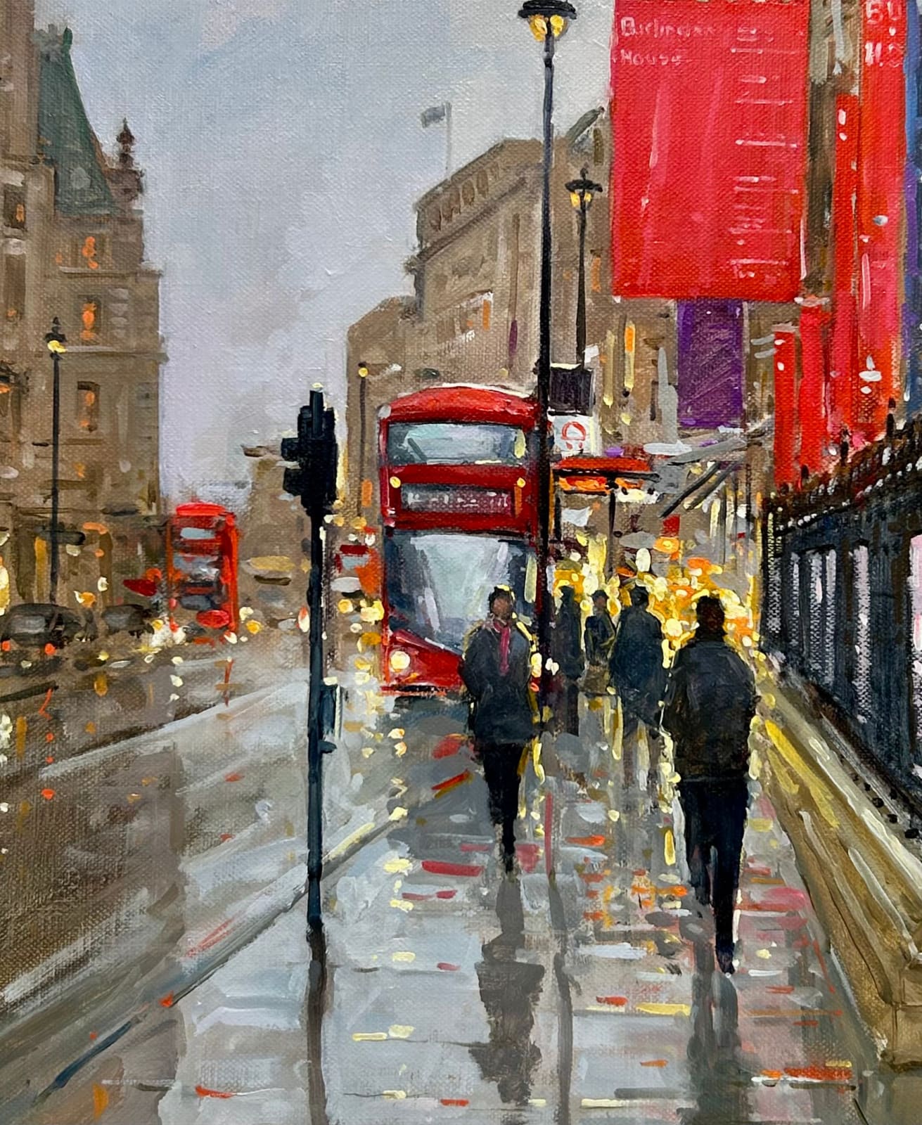 Peter van Breda, Reflections, Piccadilly, London