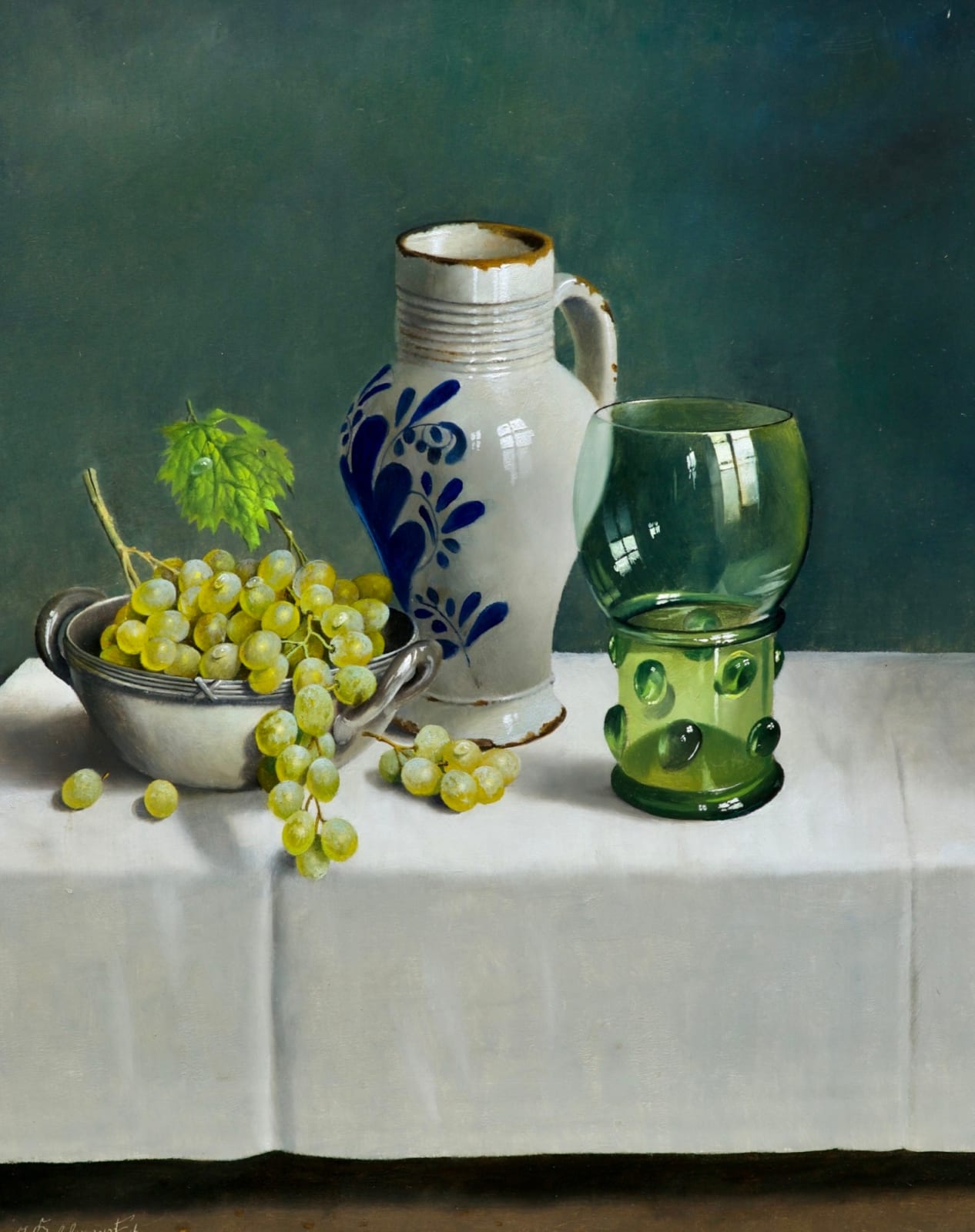 Willem Dolphyn, Subtle Shades of Green