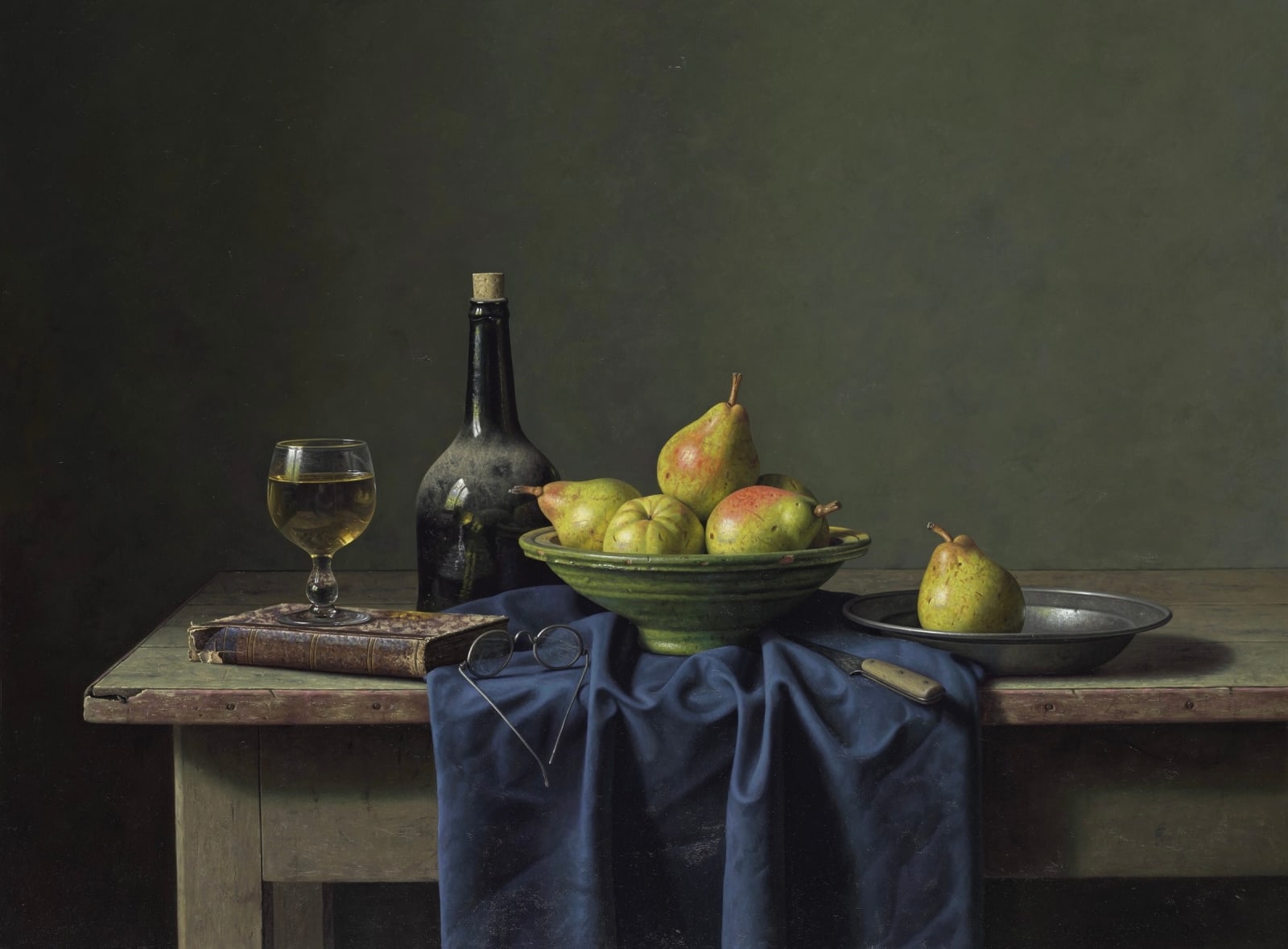 Eric De Vree, Pears with White Wine